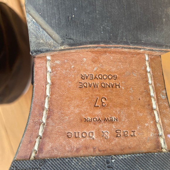 Rag and bone biker boots - Picture 4 of 7